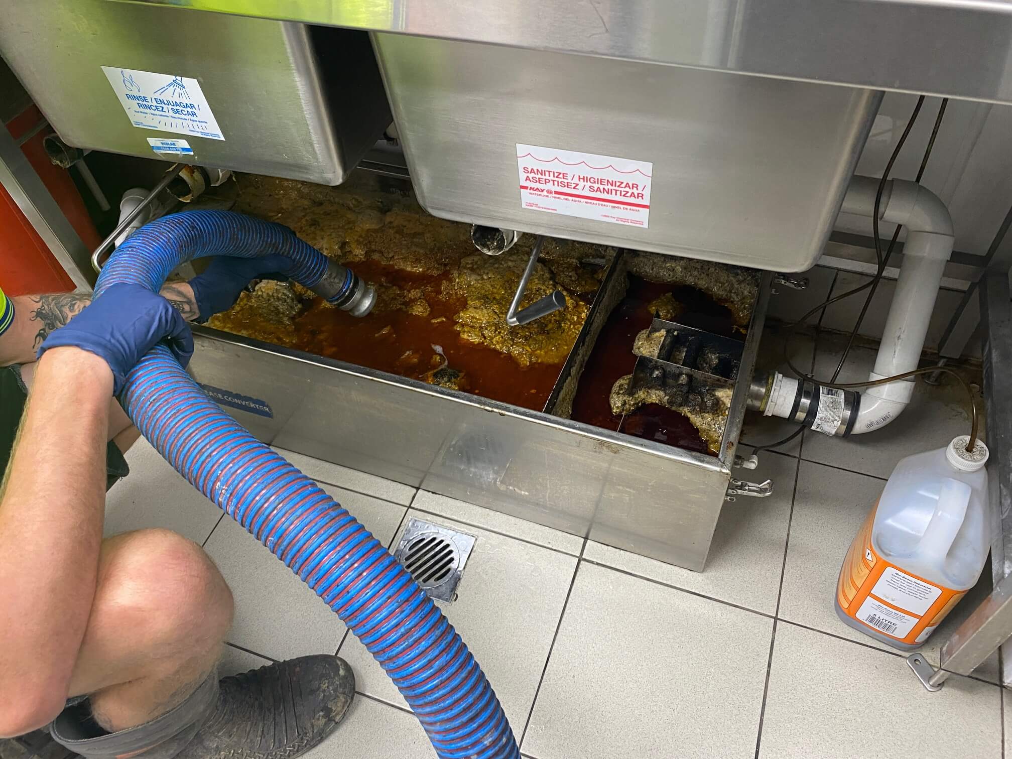 Grease Trap Cleaning in Harrison